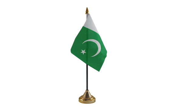 Pakistan Table Flags